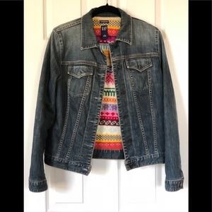 Gap denim jacketin medium